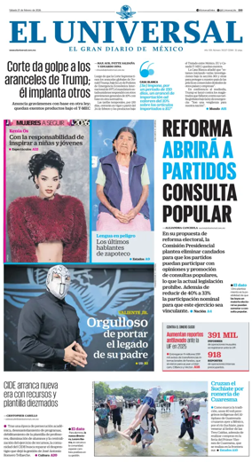 Cover of El Universal