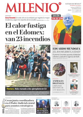 Cover of Milenio Edo de Mexico