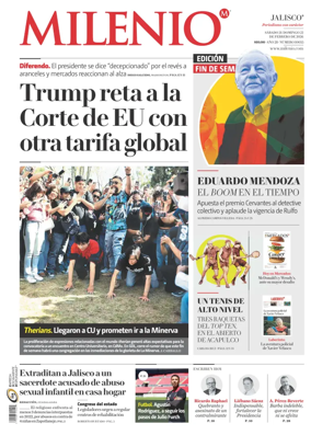 Cover of Milenio Jalisco