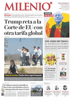 Cover of Milenio Monterrey
