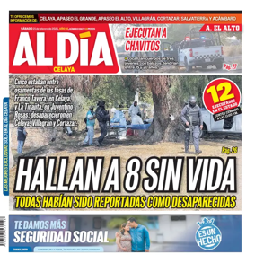 Cover of Periodico Al Dia (Celaya)