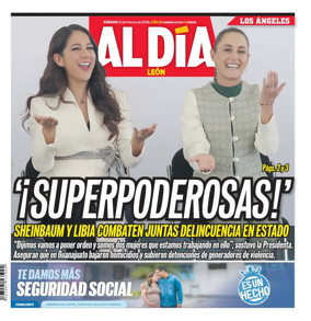 Cover of Periodico Al Dia (Leon)