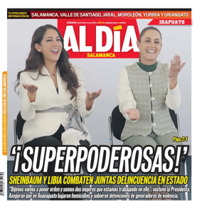 Cover of Periodico Al Dia (Salamanca)