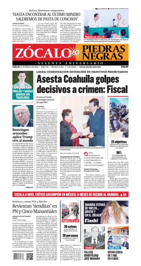 Cover of Zocalo Piedras Negras