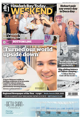 Cover of Hawke's Bay Today