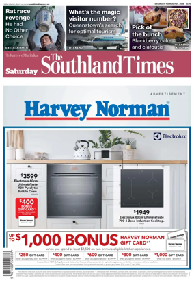 Cover of The Southland Times
