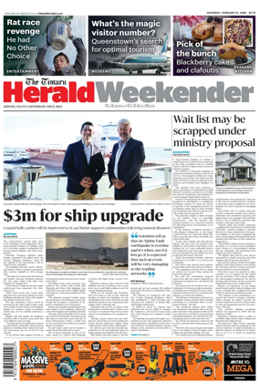 Cover of The Timaru Herald