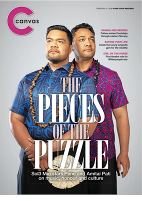 Cover of Weekend Herald - Canvas