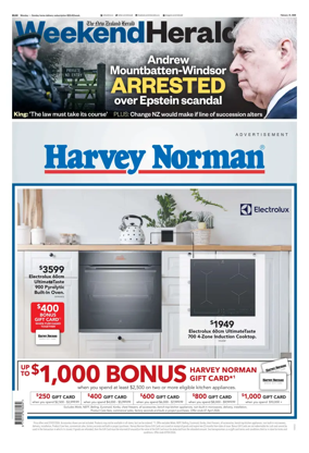 Cover of Weekend Herald