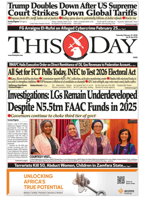 Cover of THISDAY