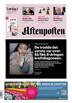Cover of Aftenposten