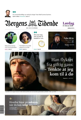 Cover of Bergens Tidende