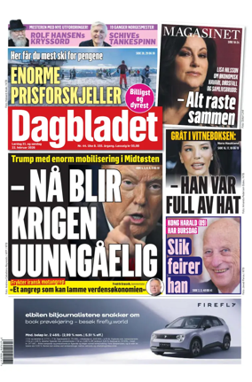 Cover of Dagbladet