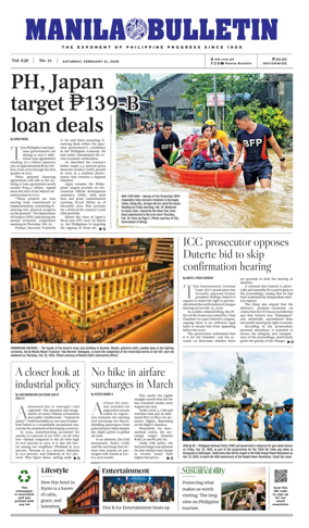 Cover of Manila Bulletin