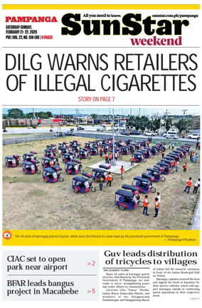 Cover of Sun.Star Pampanga