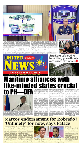 Cover of United News - English Edition