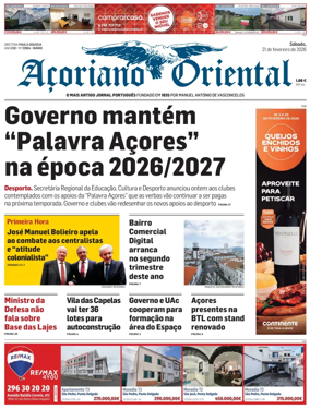 Cover of Acoriano Oriental