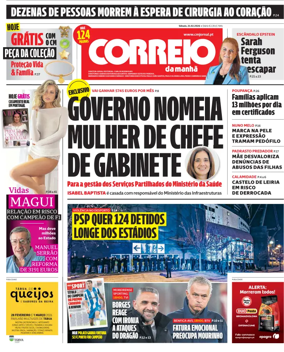 Cover of Correio da Manha Weekend