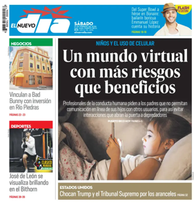 Cover of El Nuevo Dia