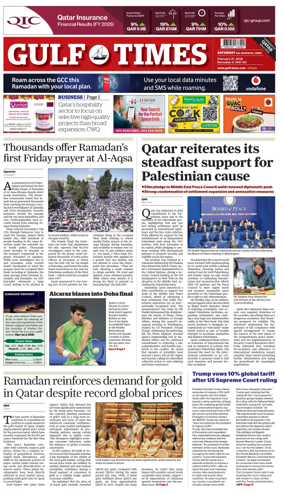 Cover of Gulf Times
