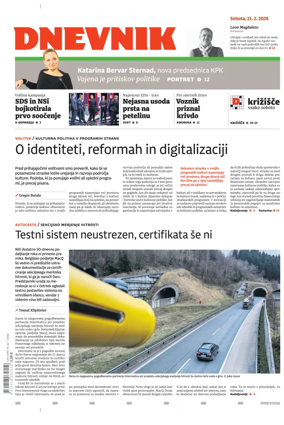 Cover of Dnevnik (Slovenija)
