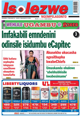 Cover of Isolezwe Ngempelasonto