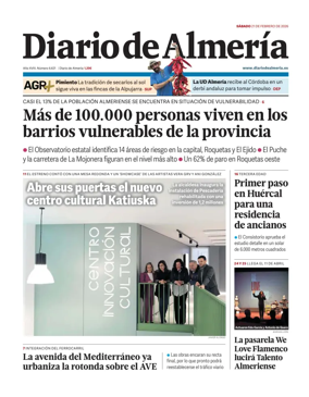 Cover of Diario de Almeria