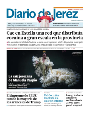 Cover of Diario de Jerez