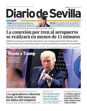 Cover of Diario de Sevilla