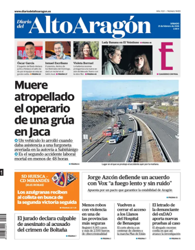 Cover of Diario del Alto Aragon