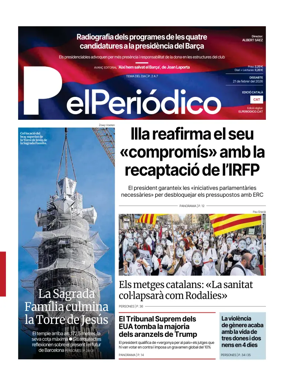 Cover of El Periodico - Catala