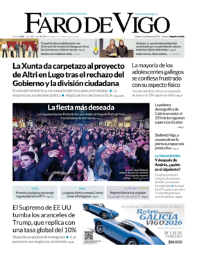 Cover of Faro de Vigo