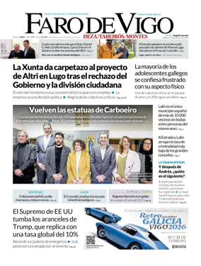 Cover of Faro de Vigo (Deza/Tabeiros-Montes)