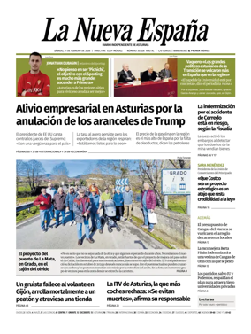 Cover of La Nueva Espana (Occidente)