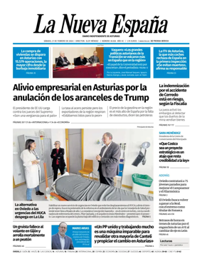 Cover of La Nueva Espana (Oviedo)