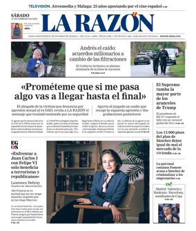 Cover of La Razon (Andalucia)