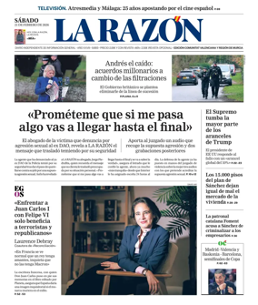 Cover of La Razon (Levante)