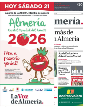 Cover of La Voz de Almeria