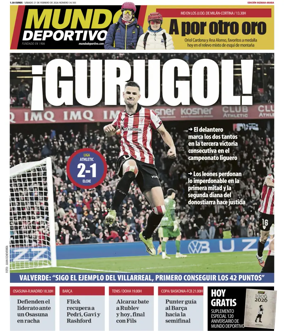 Cover of Mundo Deportivo (Bizkaia-Araba)