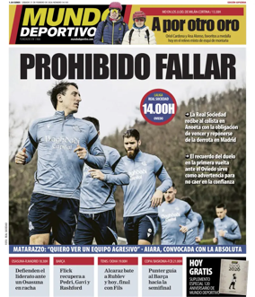 Cover of Mundo Deportivo (Gipuzkoa)
