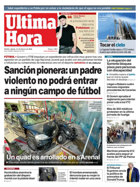 Cover of Ultima Hora