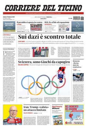 Cover of Corriere del Ticino