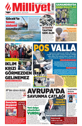 Cover of Milliyet