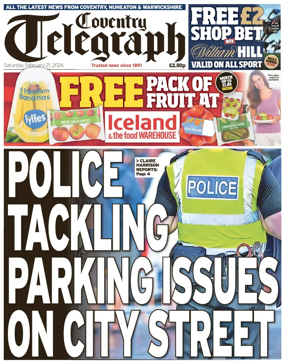 Cover of Coventry Telegraph