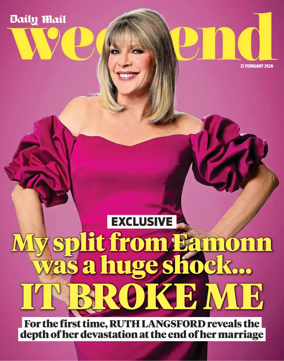 Cover of Daily Mail Weekend Magazine