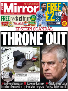 Cover of Daily Mirror