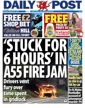 Cover of Daily Post (North Wales)