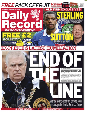 Cover of Daily Record