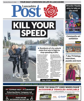 Cover of Lancashire Evening Post