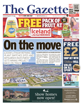 Cover of Teesside Evening Gazette